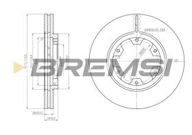 Bremsi CD6464V - DISCO DE FRENO | BRAKE DISCS