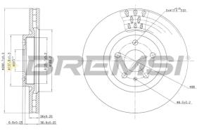 Bremsi CD6474V - DISCO DE FRENO | BRAKE DISCS
