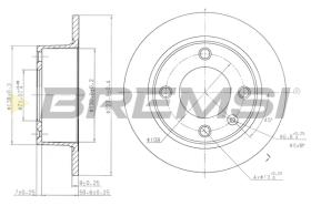 Bremsi CD6490S - DISCO DE FRENO | BRAKE DISCS
