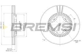 Bremsi CD6494V - DISCO DE FRENO | BRAKE DISCS