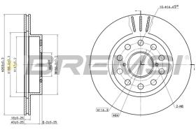 Bremsi CD6506V - DISCO DE FRENO | BRAKE DISCS