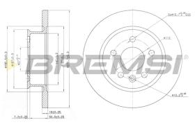 Bremsi CD6547S - DISCO DE FRENO | BRAKE DISCS