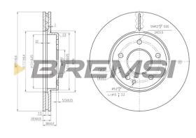 Bremsi CD6588V - DISCO DE FRENO | BRAKE DISCS