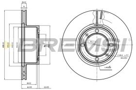 Bremsi CD6594V - DISCO DE FRENO | BRAKE DISCS