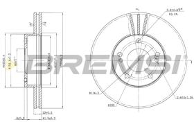 Bremsi CD6600V - DISCO DE FRENO | BRAKE DISCS