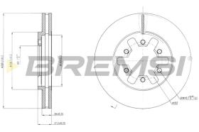 Bremsi CD6601V - BRAKE PADS