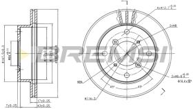 Bremsi CD6623V - DISCO DE FRENO | BRAKE DISCS