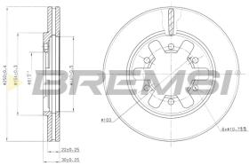 Bremsi CD6626V - DISCO DE FRENO | BRAKE DISCS