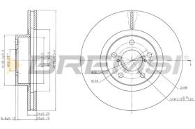 Bremsi CD6679V - DISCO DE FRENO | BRAKE DISCS