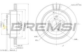 Bremsi CD6680V - DISCO DE FRENO | BRAKE DISCS