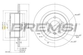 Bremsi CD6698S - DISCHI FRENO | BRAKE DISCS