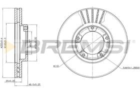 Bremsi CD6703V - DISCO DE FRENO | BRAKE DISCS