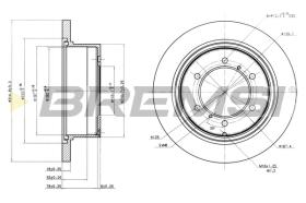 Bremsi CD6715S - DISCO DE FRENO | BRAKE DISCS