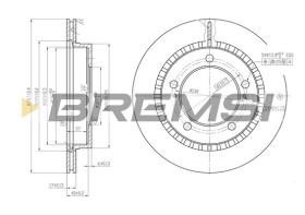 Bremsi CD6746V - DISCO DE FRENO | BRAKE DISCS