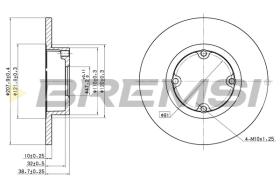 Bremsi CD6753S - DISCO DE FRENO | BRAKE DISCS