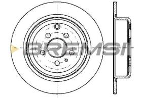 Bremsi CD6757S - DISCO DE FRENO | BRAKE DISCS