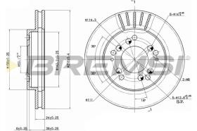 Bremsi CD6761V - DISCO DE FRENO | BRAKE DISCS
