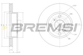 Bremsi CD6775V - DISCO DE FRENO | BRAKE DISCS