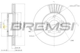 Bremsi CD6777V - DISCO DE FRENO | BRAKE DISCS