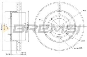Bremsi CD6794V - DISCO DE FRENO | BRAKE DISCS