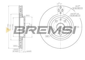 Bremsi CD6797V - DISCO DE FRENO | BRAKE DISCS