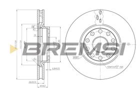 Bremsi CD6802V - DISCHI FRENO | BRAKE DISCS