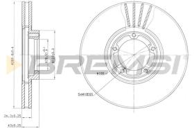 Bremsi CD6849V - DISCO DE FRENO | BRAKE DISCS