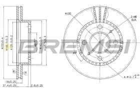 Bremsi CD6866V - DISCO DE FRENO | BRAKE DISCS