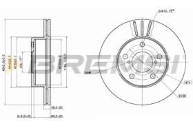 Bremsi CD6876V - DISCO DE FRENO | BRAKE DISCS