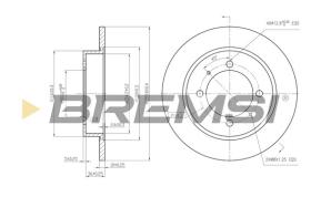 Bremsi CD6886S - DISCHI FRENO | BRAKE DISCS