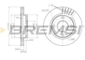 Bremsi CD6887V - DISCO DE FRENO | BRAKE DISCS