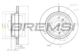 Bremsi CD6955V - DISCO DE FRENO | BRAKE DISCS