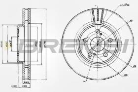 Bremsi CD6957V - DISCO DE FRENO | BRAKE DISCS