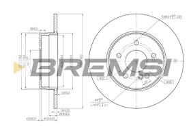 Bremsi CD6963S - DISCO DE FRENO | BRAKE DISCS