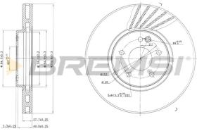 Bremsi CD6964V - DISCO DE FRENO | BRAKE DISCS