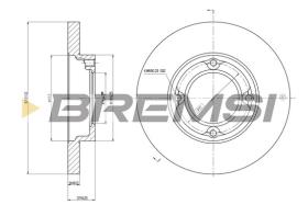 Bremsi CD6968S - DISCHI FRENO | BRAKE DISCS