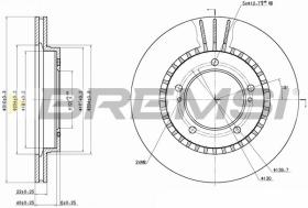 Bremsi CD6979V - DISCO DE FRENO | BRAKE DISCS