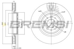Bremsi CD7001V - DISCO DE FRENO | BRAKE DISCS