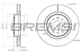 Bremsi CD7031V - DISCO DE FRENO | BRAKE DISCS
