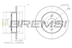 Bremsi CD7058S - DISCO DE FRENO | BRAKE DISCS