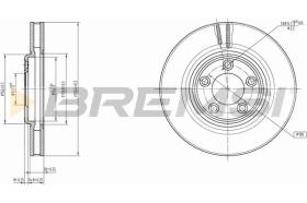 Bremsi CD7107V - DISCO DE FRENO | BRAKE DISCS
