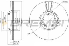 Bremsi CD7112V - DISCO DE FRENO | BRAKE DISCS
