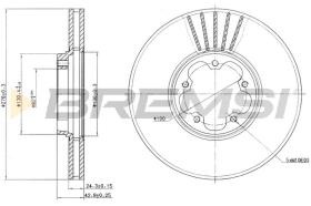 Bremsi CD7113V - DISCO DE FRENO | BRAKE DISCS