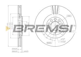 Bremsi CD7118V - DISCO DE FRENO | BRAKE DISCS