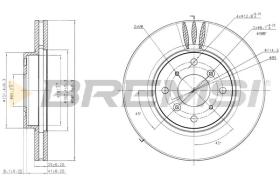 Bremsi CD7119V - DISCO DE FRENO | BRAKE DISCS