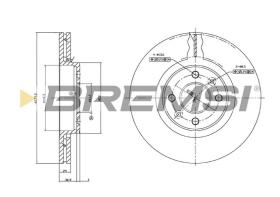 Bremsi CD7124V - DISCO DE FRENO | BRAKE DISCS