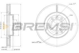 Bremsi CD7132V - DISCO DE FRENO | BRAKE DISCS