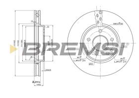 Bremsi CD7136V - DISCO DE FRENO | BRAKE DISCS