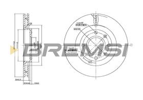 Bremsi CD7140V - DISCO DE FRENO | BRAKE DISCS
