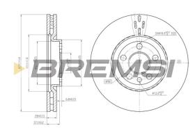 Bremsi CD7165V - DISCO DE FRENO | BRAKE DISCS